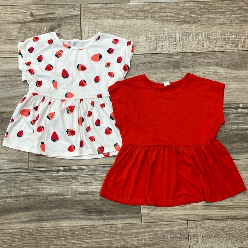 Strawberry 🍓 & Red cute tops